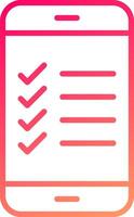 Checklist Icon Design vector