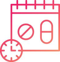 Schedule Icon Design vector