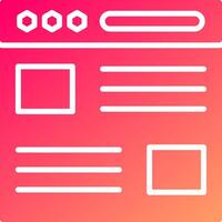 Website Icon Design vector