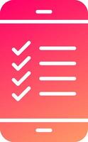 Checklist Icon Design vector