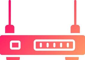 Wifi Router Icon Design vector