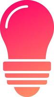 Light Bulb Icon Design vector