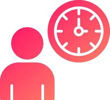 Working Hours Icon Design vector