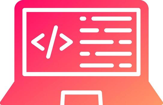 Programing Icon Design vector