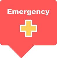 Emergency Sign Icon Design vector
