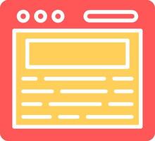 Article Icon Design vector