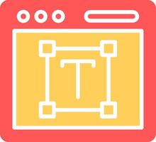 Font Design Icon Design vector