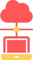 Cloud Network Icon Design vector