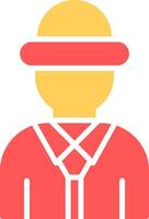 Worker Icon Design vector