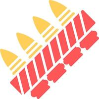 Ammunition Icon Design vector