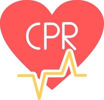 CPR Icon Design vector