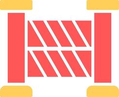 Road Block Icon Design vector