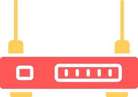 Wifi Router Icon Design vector