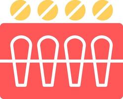 Suppository Icon Design vector