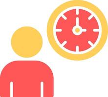 Working Hours Icon Design vector