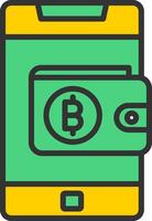 Wallet Icon Design vector