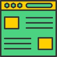 Website Icon Design vector
