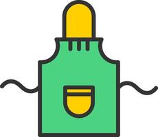 Apron Icon Design vector