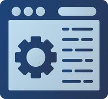 Development Icon Design vector
