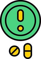 Warning Icon Design vector