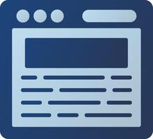 Article Icon Design vector
