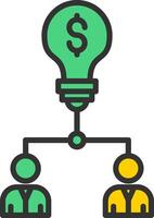 Network Icon Design vector