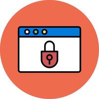Browser Icon Design vector