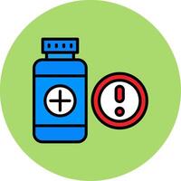 Warning Icon Design vector