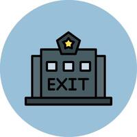Exit Icon Design vector
