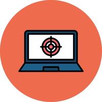 Target Icon Design vector