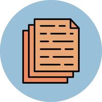 Files Icon Design vector