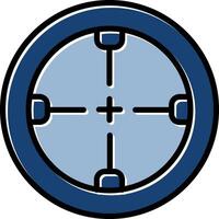Scope Icon Design vector