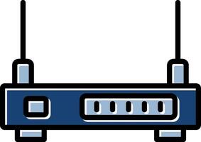 Wifi Router Icon Design vector