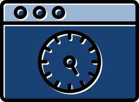 Speed Test Icon Design vector