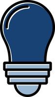 Light Bulb Icon Design vector