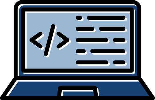 Programing Icon Design vector