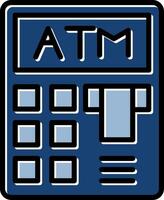 ATM Icon Design vector