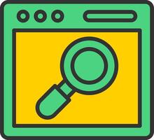 Search Icon Design vector