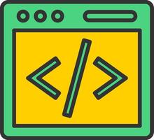 Html Icon Design vector