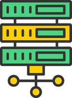 Cloud Computing Icon Design vector