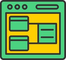 Web Development Icon Design vector