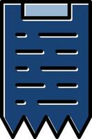 Bill Icon Design vector