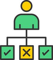 Multitasking Icon Design vector
