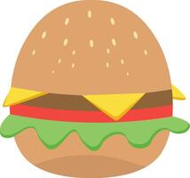 hamberger element design vector