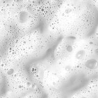 Abstract white soap foam bubbles texture background photo