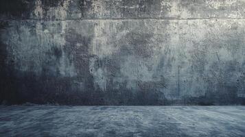 Textured concrete wall in urban environment. close up view of a grey concrete wall photo