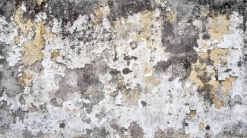 Textured concrete wall in urban environment. close up view of a grey concrete wall photo