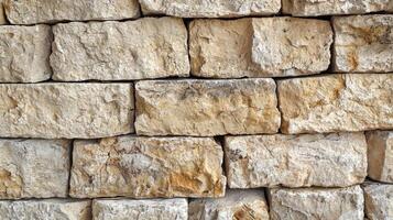 Natural stone wall with a stunning granite texture ideal for architectural and design projects photo