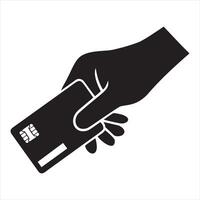 Modern Credit Card Icon Artwork vector