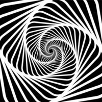 Psychedelic hypnotic spiral pattern hypnosis swirl vector
